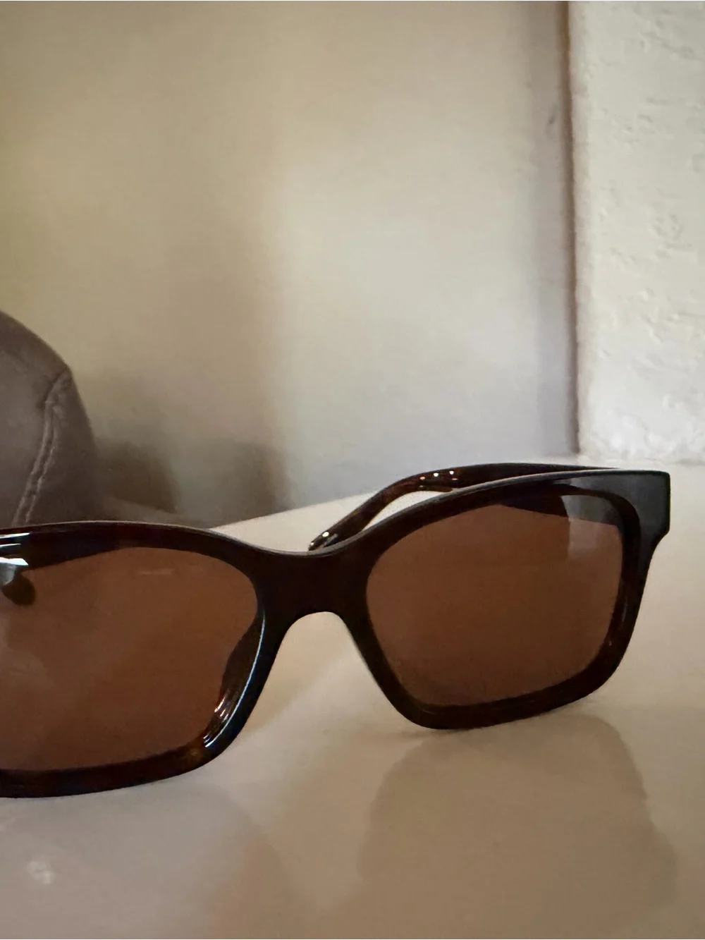 alo Brown Sunglasses with Brown Lenses
